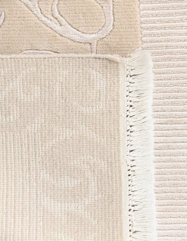 Detail image of 2' 8 x 10' 4  Hand Knotted Darya Wool Runner Rug