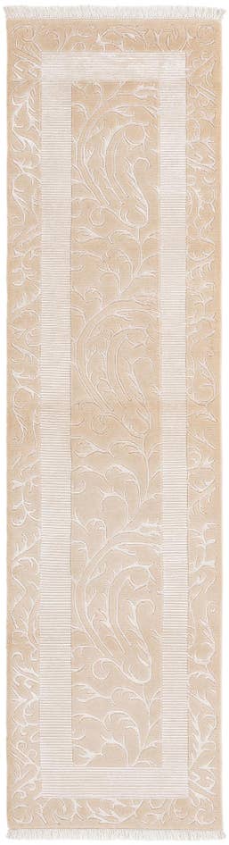 Detail image of 2' 8 x 10' 4 Hand Knotted Darya Wool Runner Rug