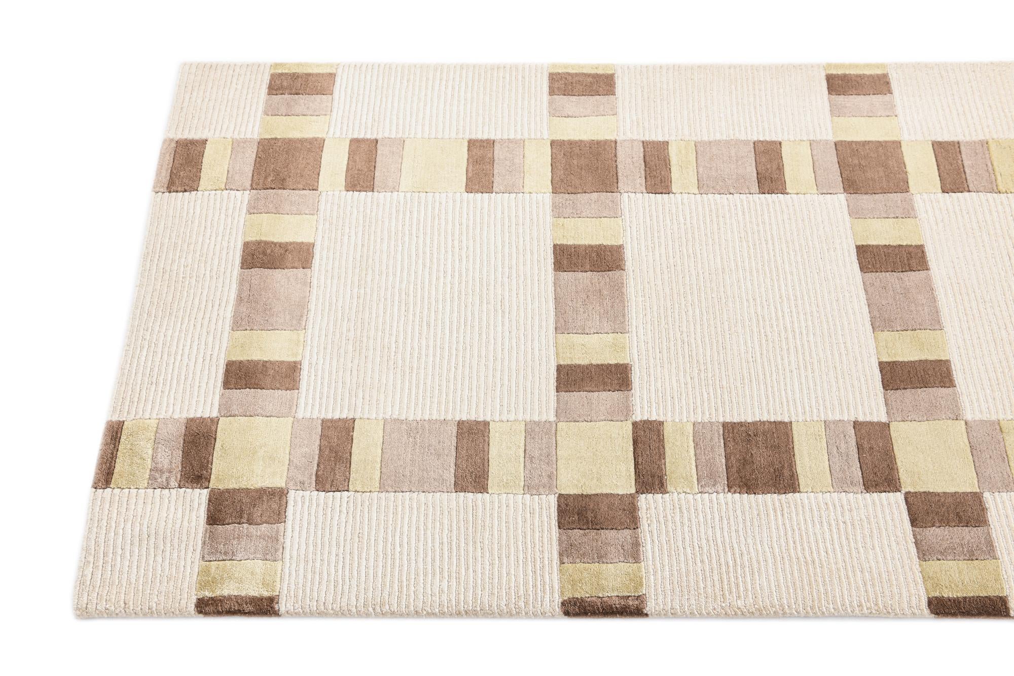 2' 9 x 10' 8 Hand Knotted Darya Wool Runner Rug