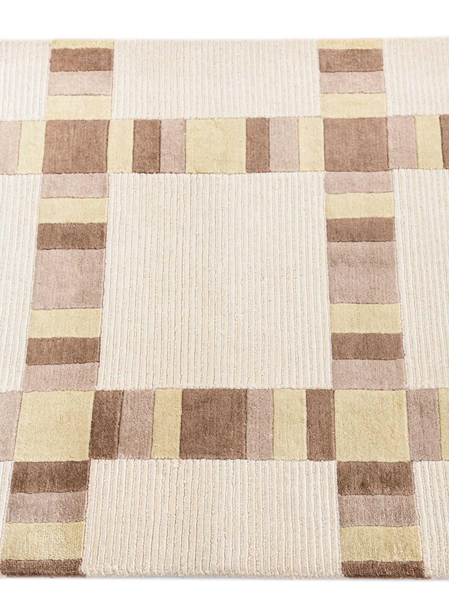 2' 9 x 10' 8 Hand Knotted Darya Wool Runner Rug