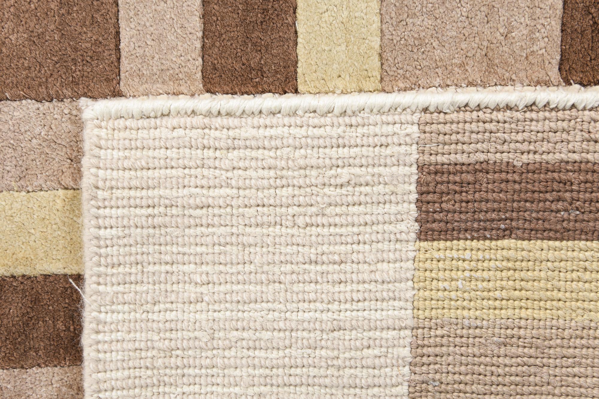 2' 9 x 10' 8 Hand Knotted Darya Wool Runner Rug