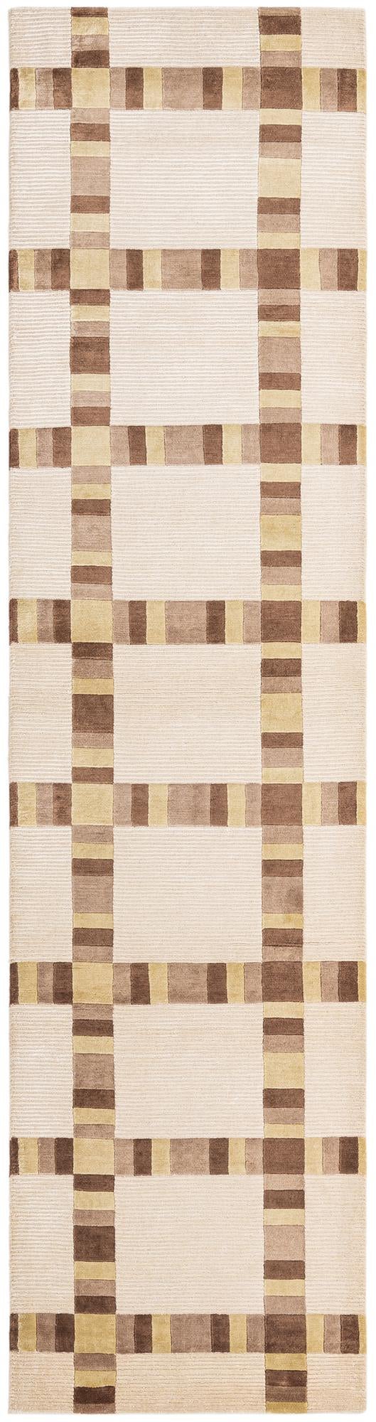 2' 9 x 10' 8 Hand Knotted Darya Wool Runner Rug