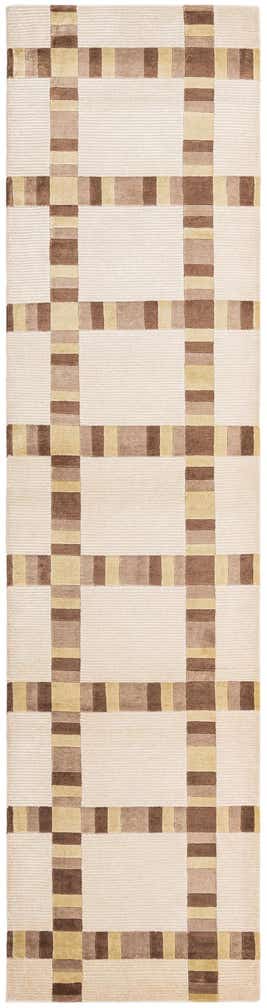85cm x 325cm Handgeknüpft Darya Wolle Läufer Teppich