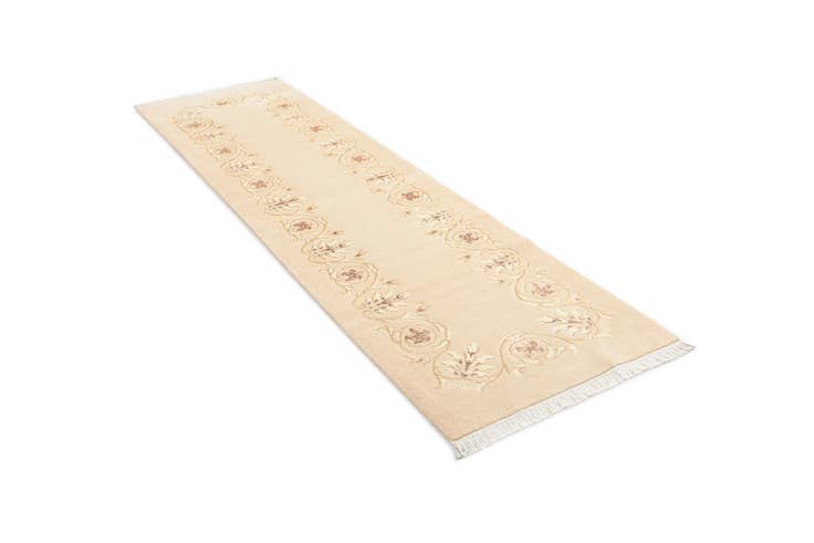 Detail image of 2' 9 x 9' 7 Hand Knotted Darya Wool Runner Rug
