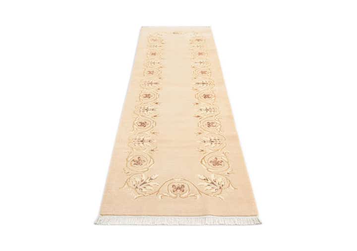 2' 9 x 9' 7 Hand Knotted Darya Wool Runner Rug