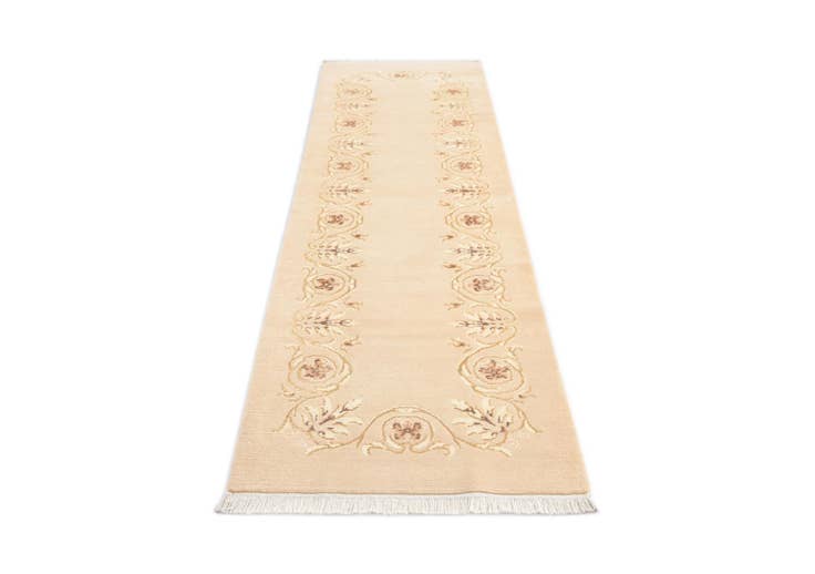 Detail image of 2' 9 x 9' 7 Hand Knotted Darya Wool Runner Rug