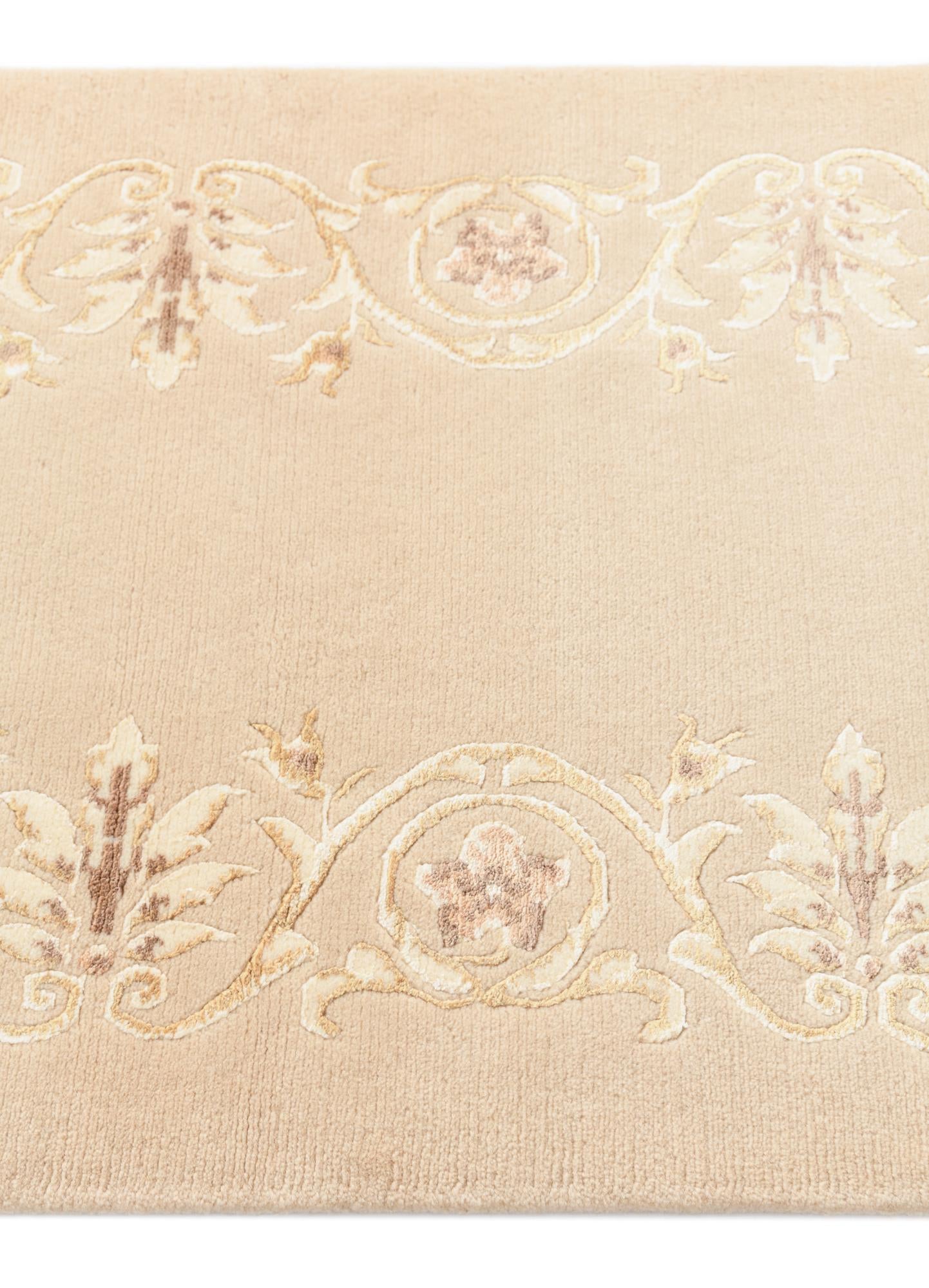 2' 9 x 9' 7 Hand Knotted Darya Wool Runner Rug
