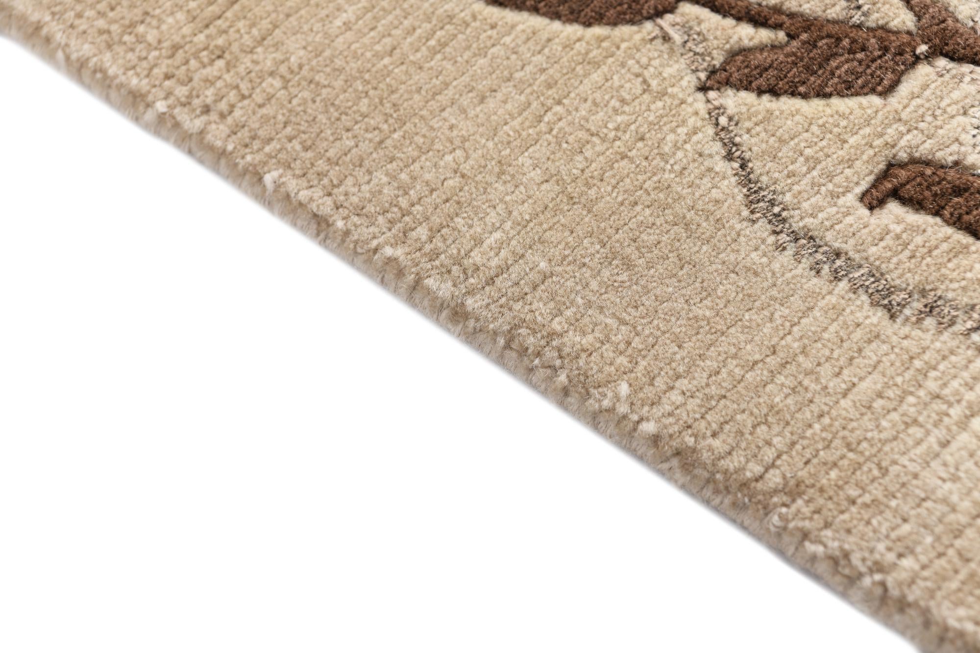 2' 9 x 9' 10 Hand Knotted Darya Wool Runner Rug