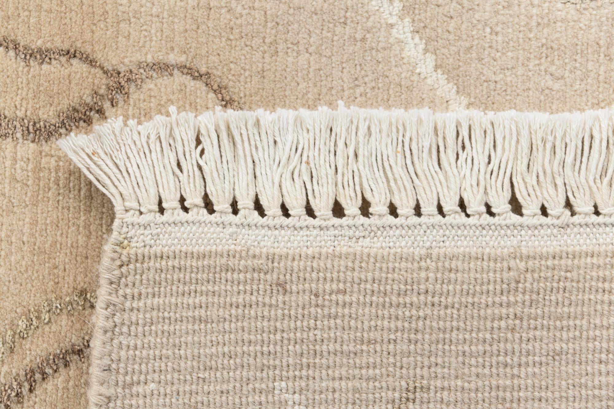 2' 9 x 9' 10 Hand Knotted Darya Wool Runner Rug