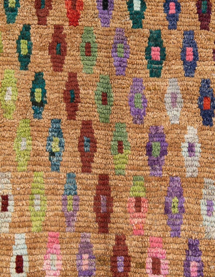Detail image of 4' 4 x 12'  Hand Knotted Darya Wool Runner Rug