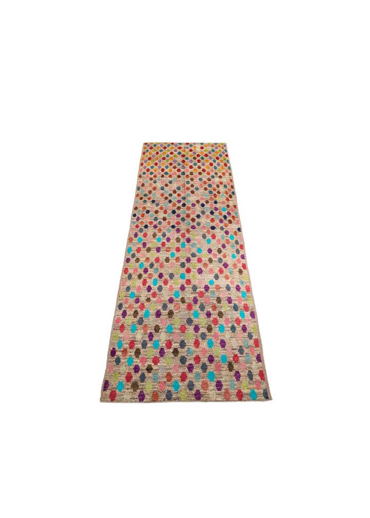 5' 4 x 15' 7 Hand Knotted Darya Wool Runner Rug