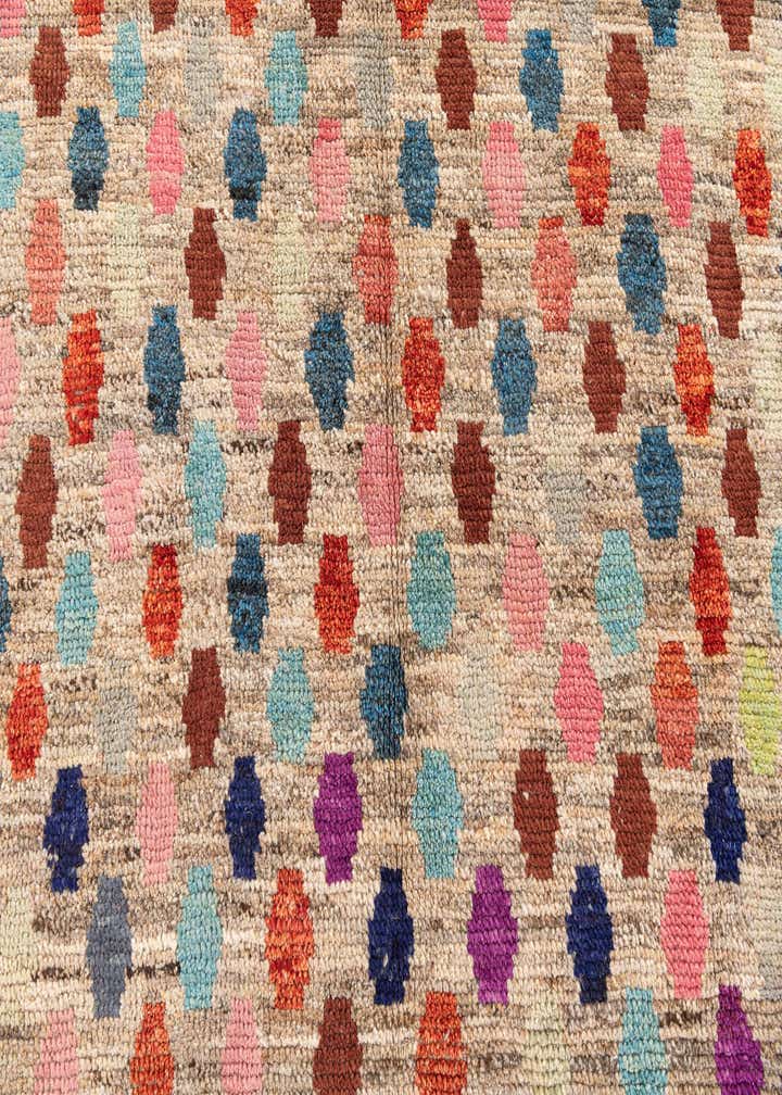 5' 4 x 15' 7 Hand Knotted Darya Wool Runner Rug