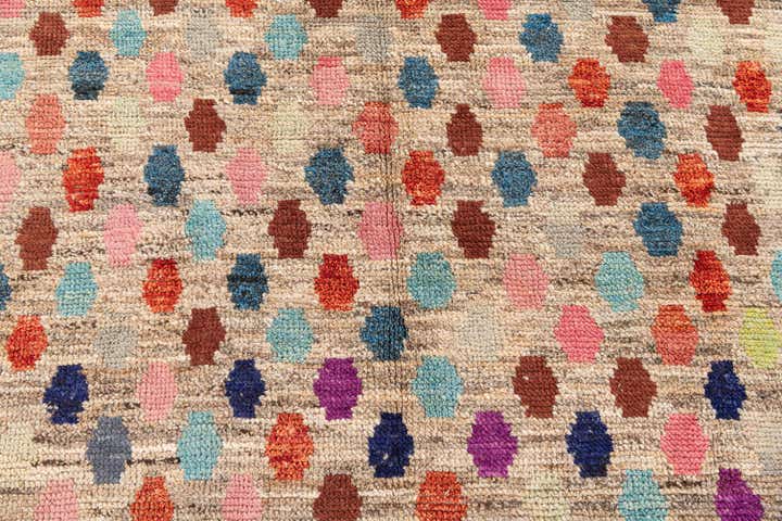 5' 4 x 15' 7 Hand Knotted Darya Wool Runner Rug