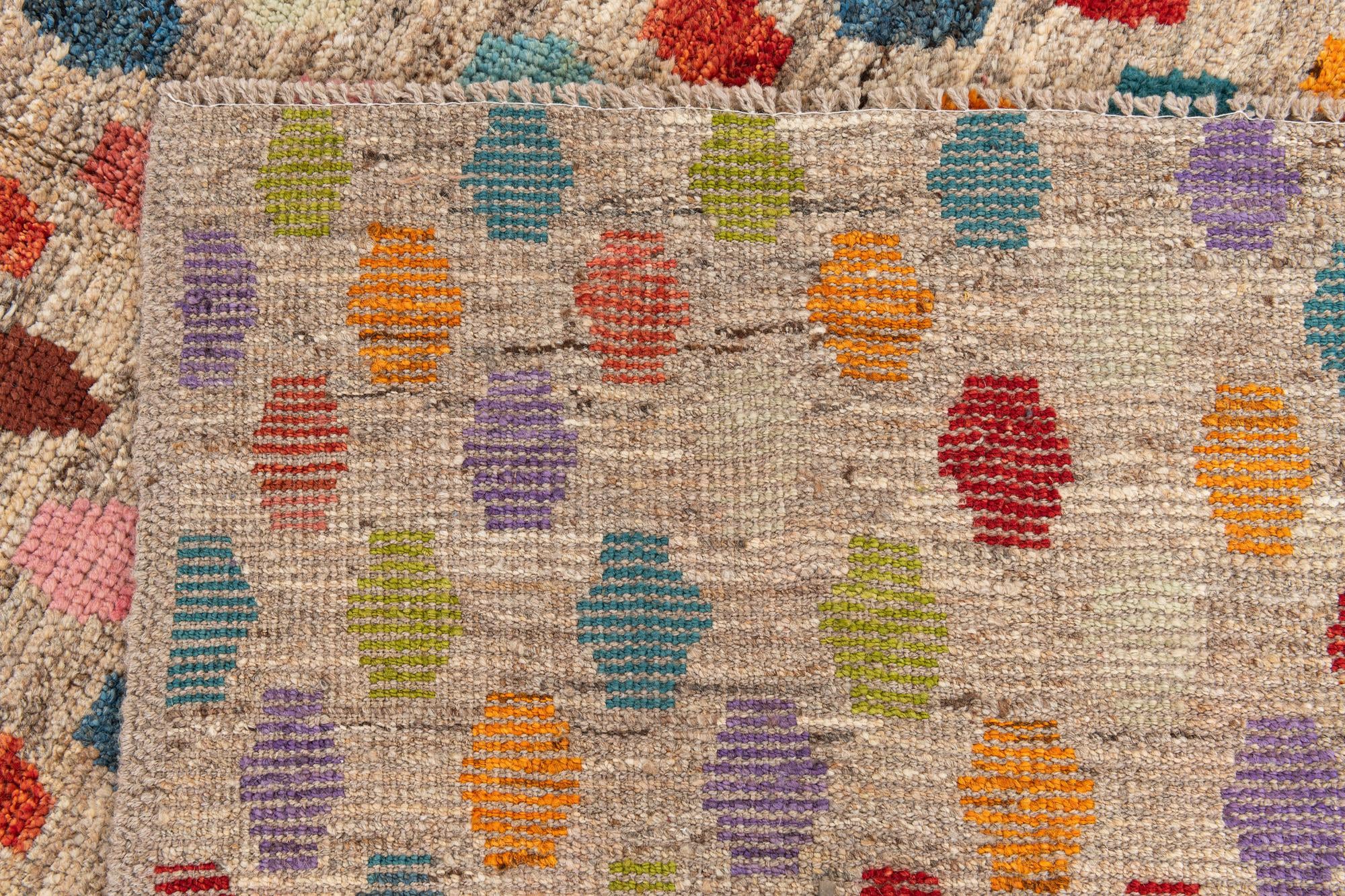 5' 4 x 15' 7 Hand Knotted Darya Wool Runner Rug