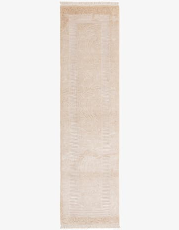 2' 8 x 10' 6 Hand Knotted Darya Wool Runner Rug