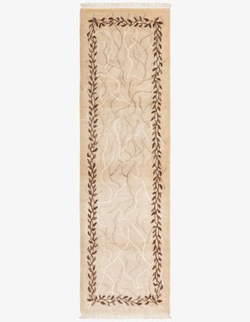 2' 10 x 9' 9 Hand Knotted Darya Wool Runner Rug