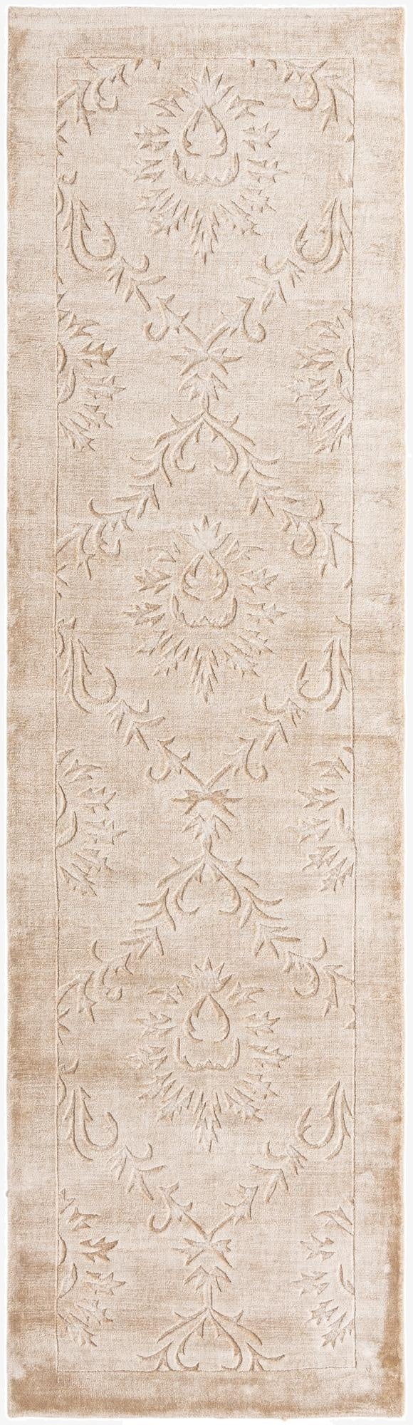 Primary image 2' 7 x 9' 7  Hand Knotted Darya Wool Runner Rug