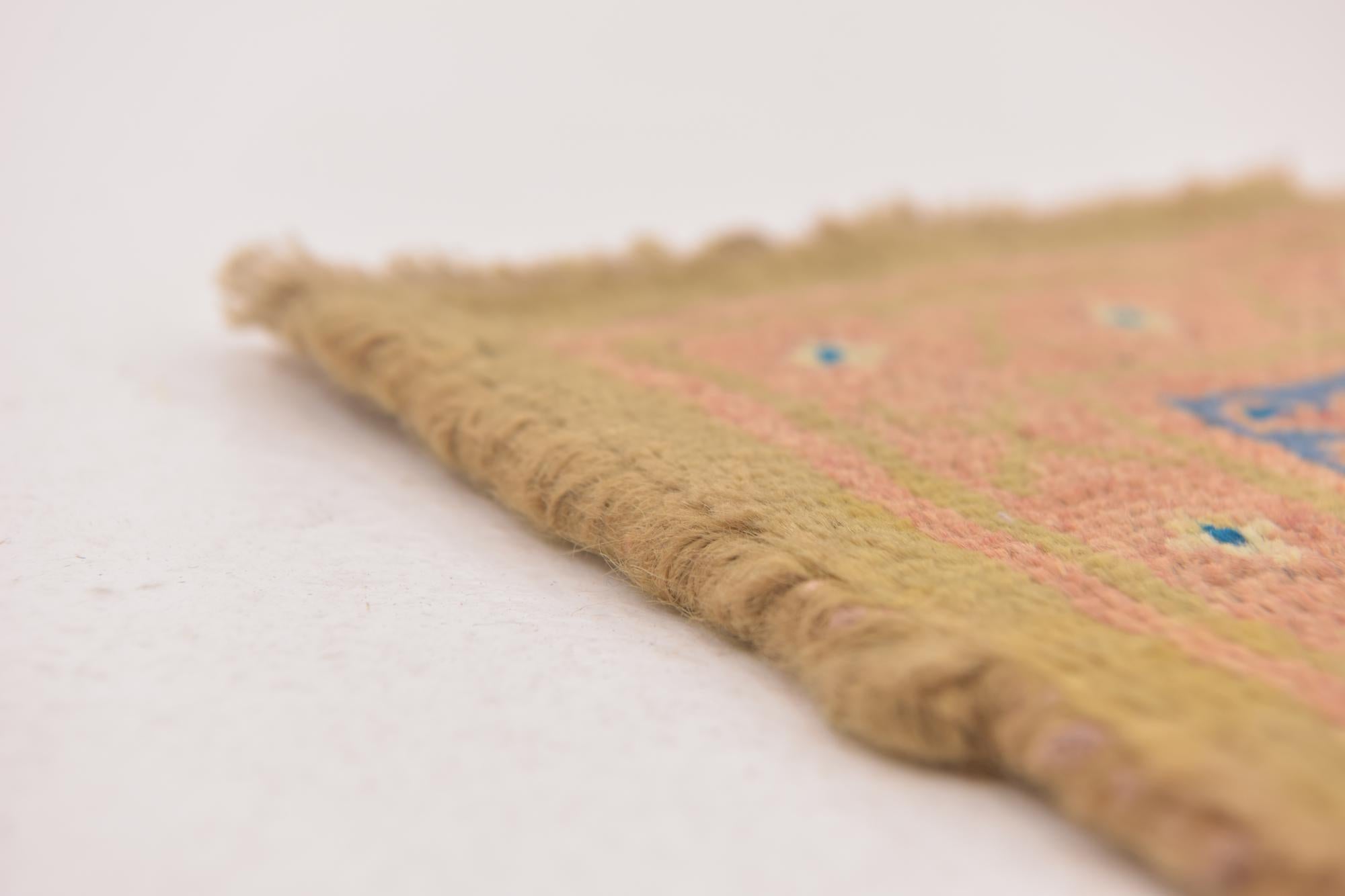 3' 7 x 10' 9 Hand Knotted Farahan Persian Wool Runner Rug