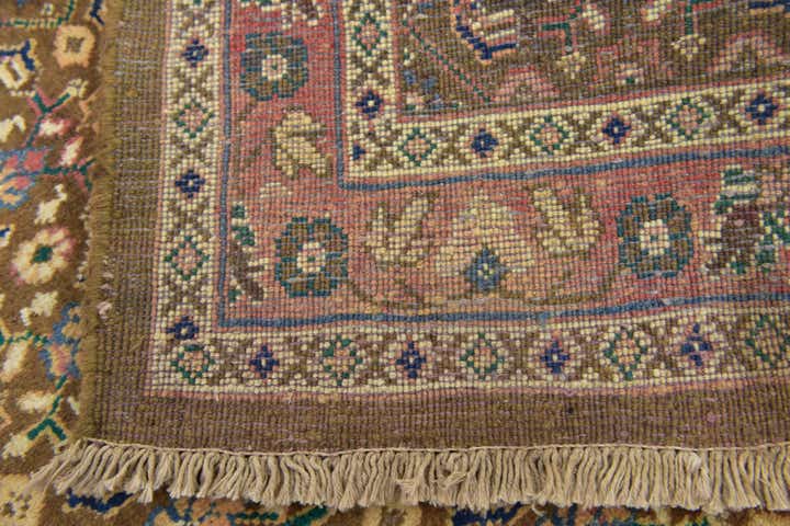 3' 7 x 9' 10 Hand Knotted Farahan Persian Wool Runner Rug