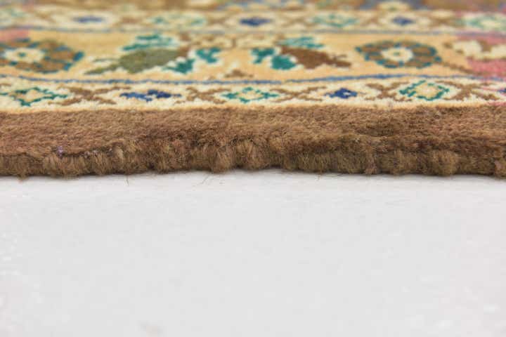 3' 7 x 9' 10 Hand Knotted Farahan Persian Wool Runner Rug