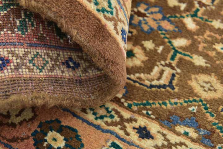3' 7 x 9' 10 Hand Knotted Farahan Persian Wool Runner Rug