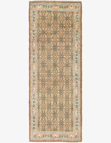 3' 7 x 9' 10 Hand Knotted Farahan Persian Wool Runner Rug
