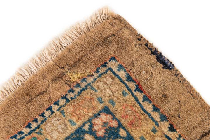 4' 1 x 10' 5 Hand Knotted Farahan Persian Wool Runner Rug