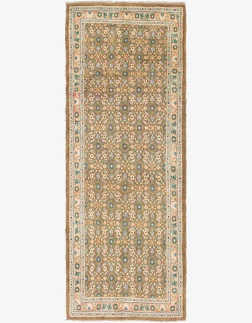 3' 7 x 9' 10 Hand Knotted Farahan Persian Wool Runner Rug