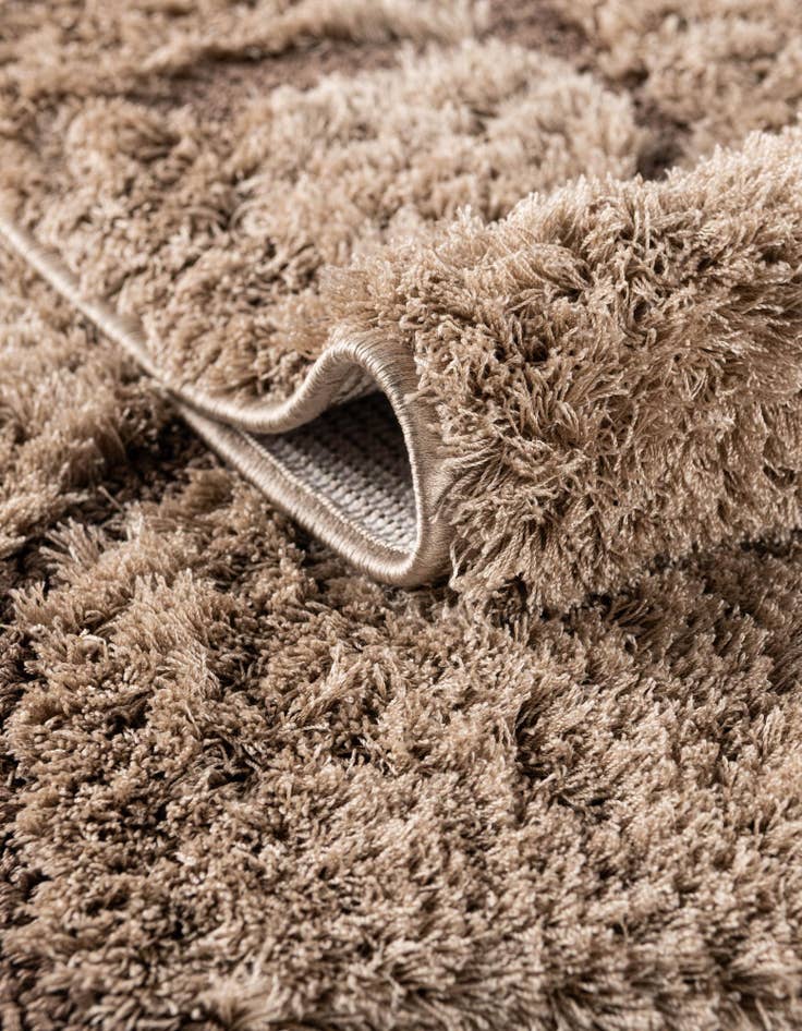 Detail image of 2' x 6' 7 Floral Shag Runner Rug