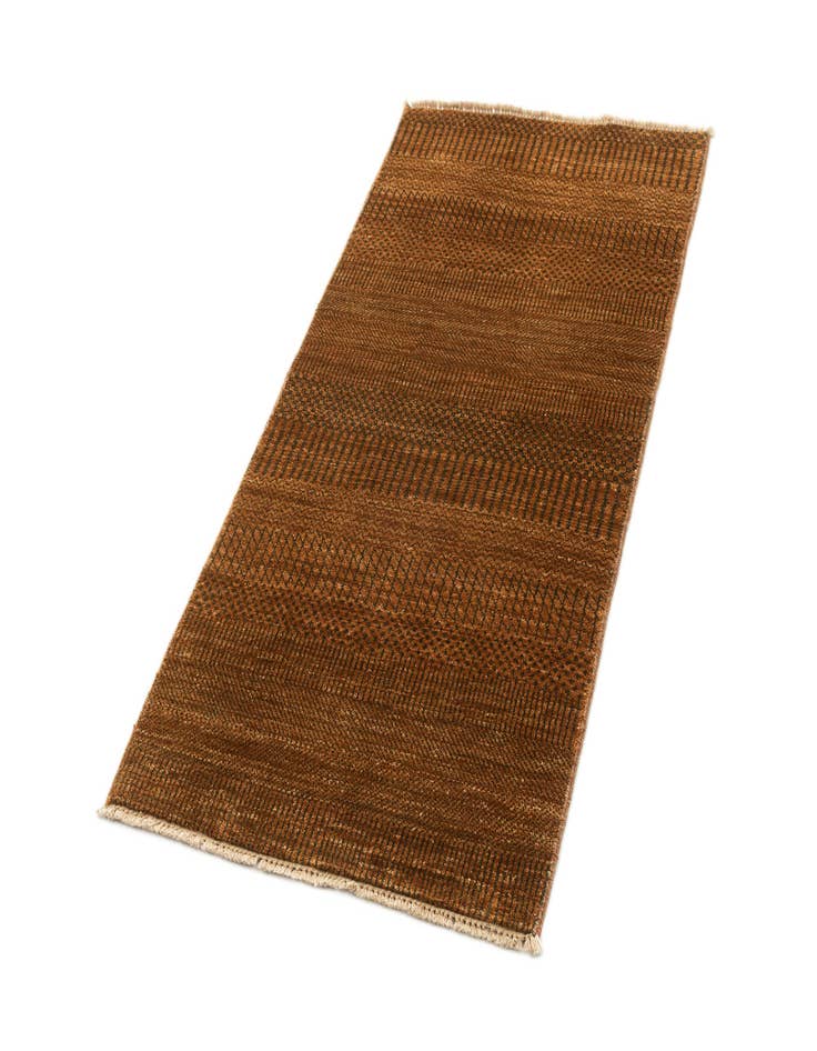 Detail image of 2' 3 x 4' 8  Hand Knotted Gabbeh Wool Runner Rug