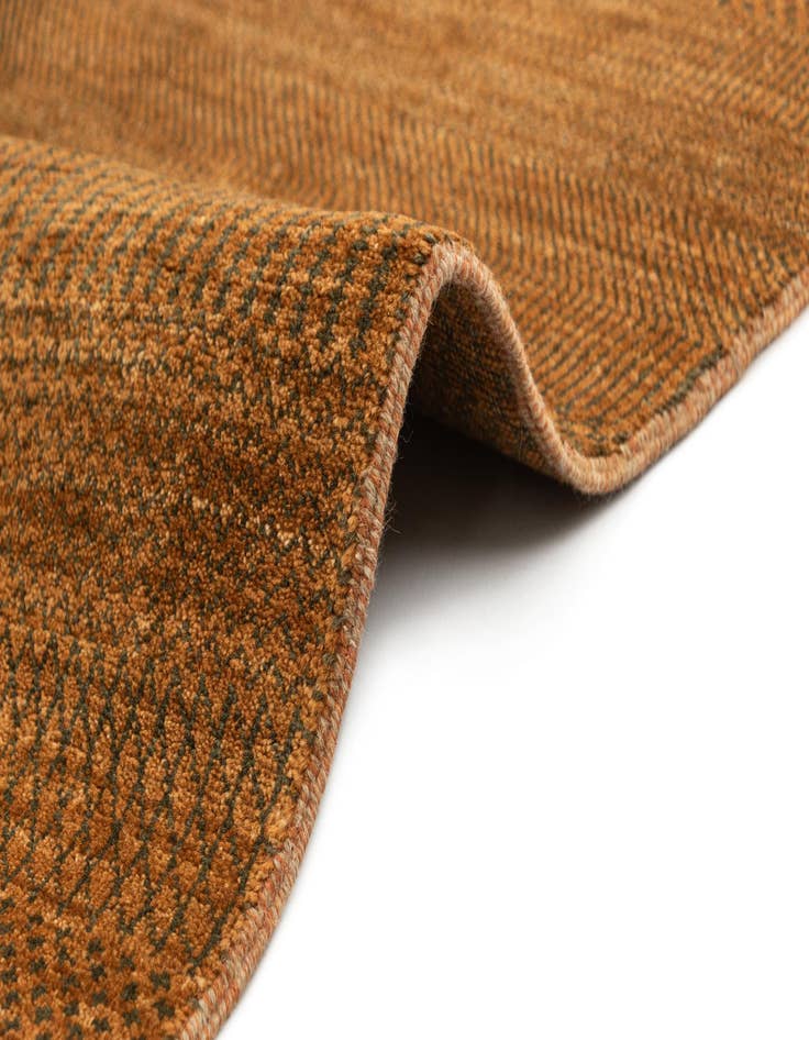 Detail image of 2' 3 x 4' 8  Hand Knotted Gabbeh Wool Runner Rug