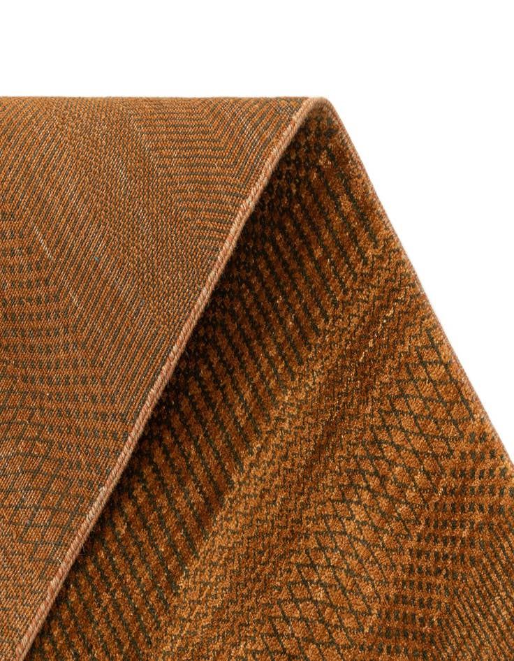 Detail image of 2' 3 x 4' 8  Hand Knotted Gabbeh Wool Runner Rug