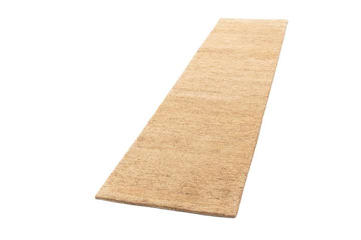 2' 7 x 9' 10 Hand Knotted Gabbeh Wool Runner Rug