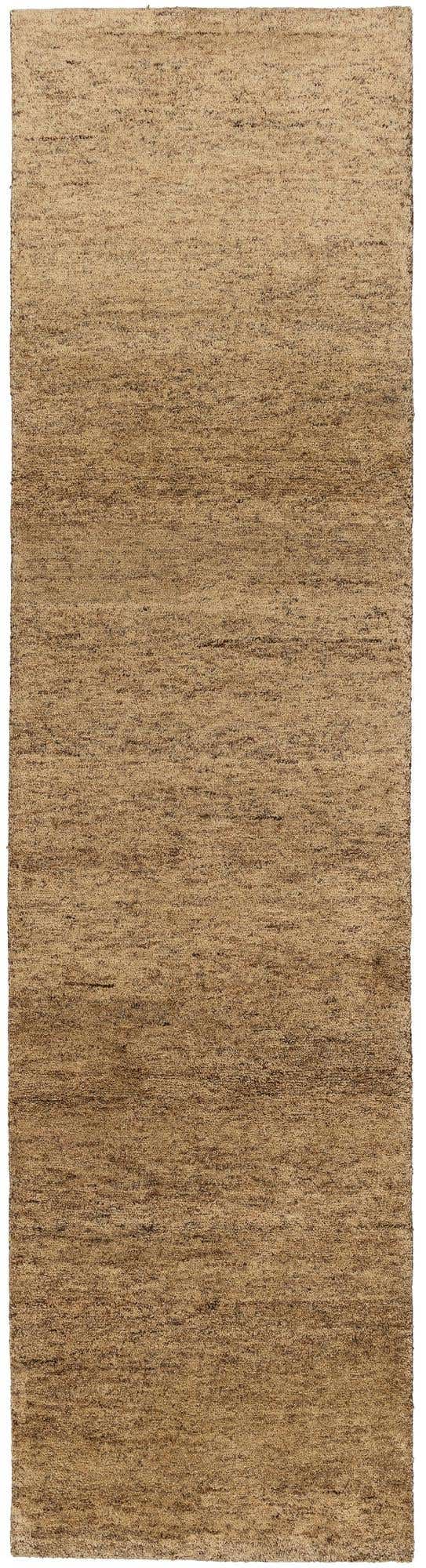 2' 7 x 9' 10 Hand Knotted Gabbeh Wool Runner Rug