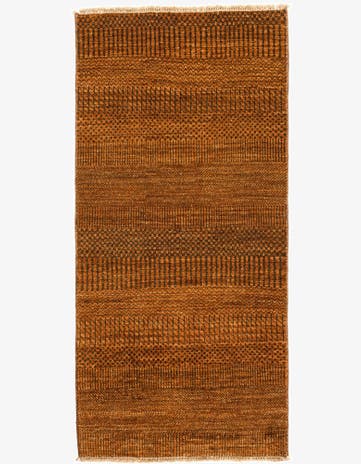 2' 3 x 4' 8 Hand Knotted Gabbeh Wool Runner Rug