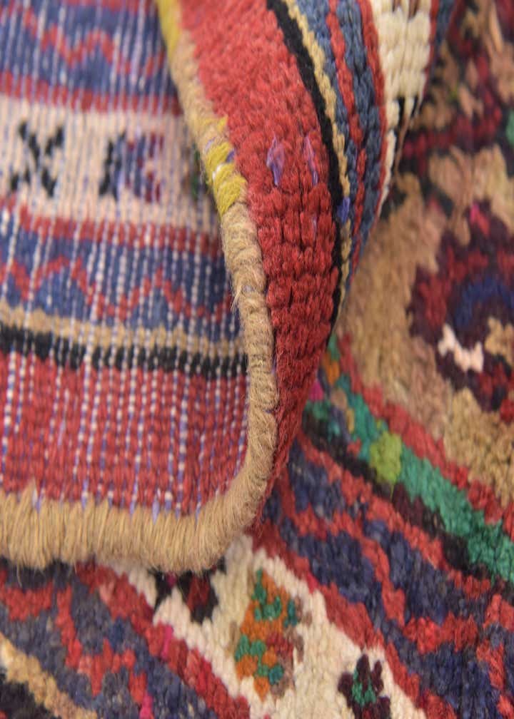 3' x 7' 2 Hand Knotted Hamedan Persian Wool Runner Rug