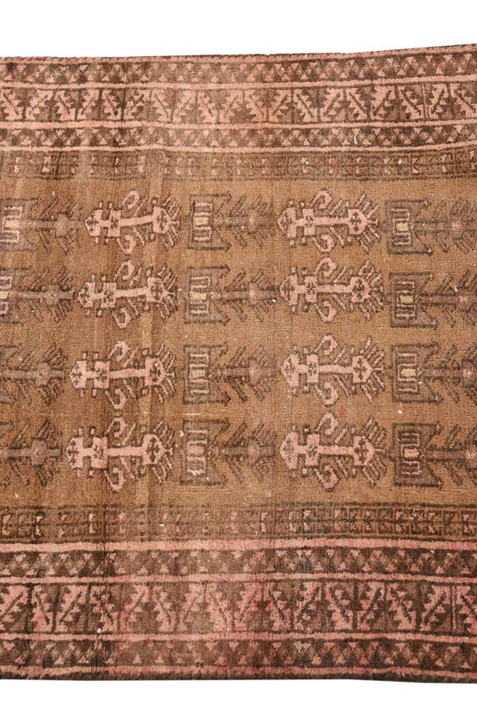 2' 3 x 4' 4 Hand Knotted Hamedan Persian Wool Runner Rug