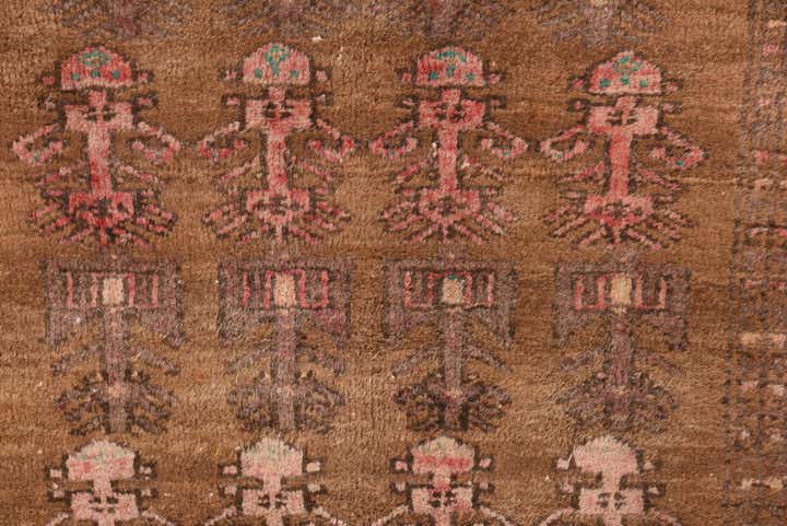 2' 3 x 4' 4 Hand Knotted Hamedan Persian Wool Runner Rug