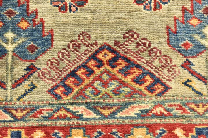 2' 7 x 9' 9 Hand Knotted Kazak Oriental Runner Rug