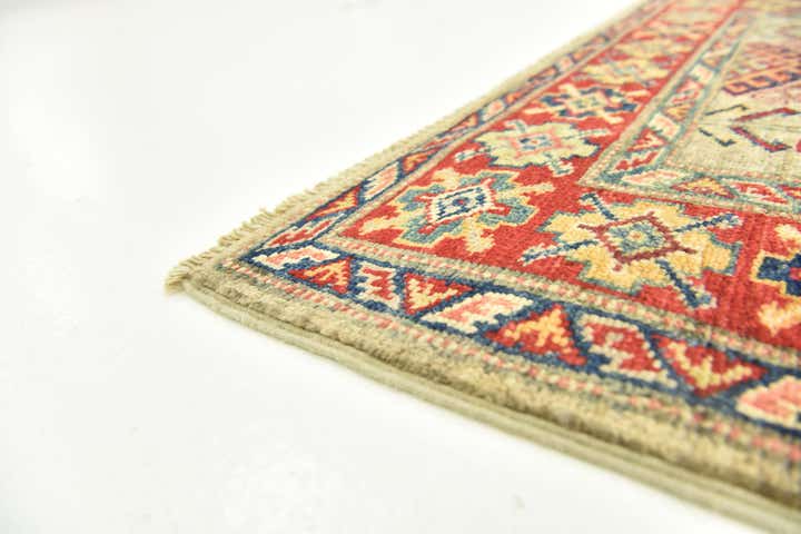 2' 7 x 9' 9 Hand Knotted Kazak Oriental Runner Rug