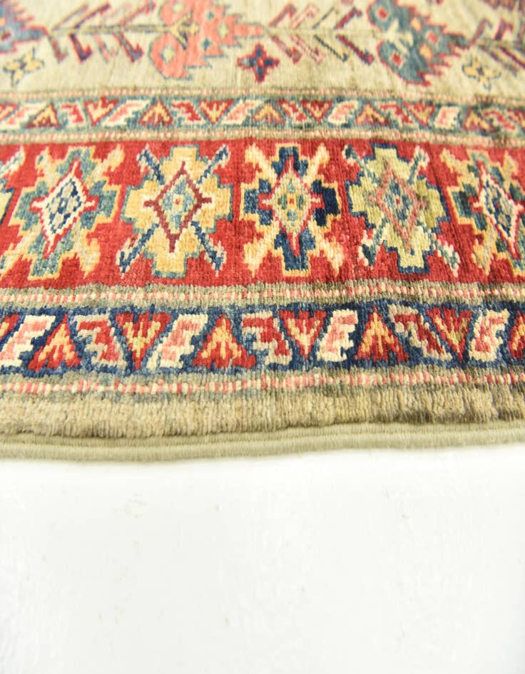 Detail image of 2' 7 x 9' 9  Hand Knotted Kazak Oriental Runner Rug