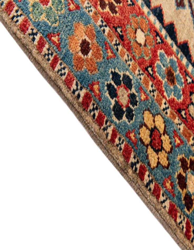 Detail image of 2' 9 x 9' 8  Hand Knotted Kazak Runner Rug