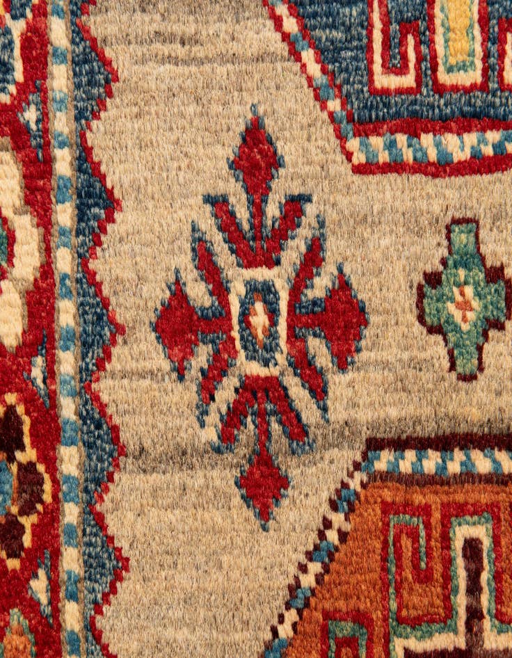 Detail image of 2' 9 x 9' 8  Hand Knotted Kazak Runner Rug