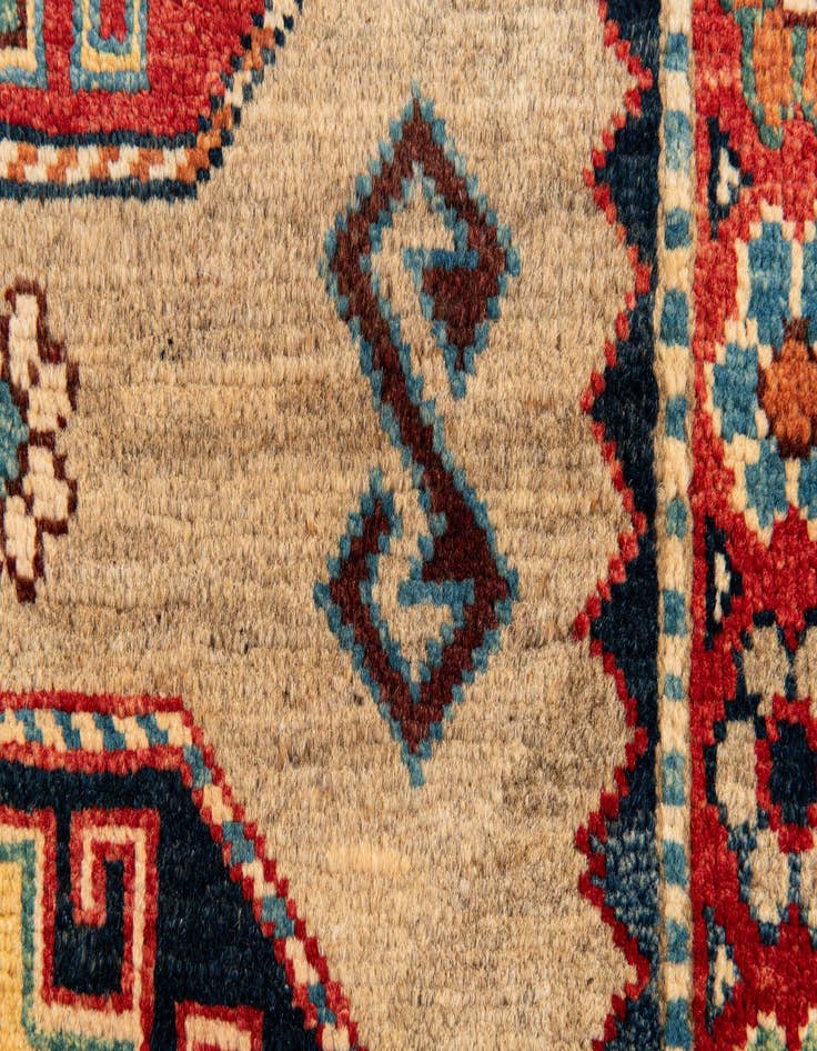 Detail image of 2' 9 x 9' 8  Hand Knotted Kazak Runner Rug