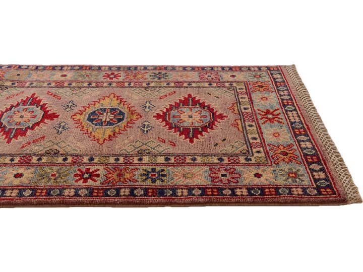 2' 1 x 6' Hand Knotted Kazak Runner Rug