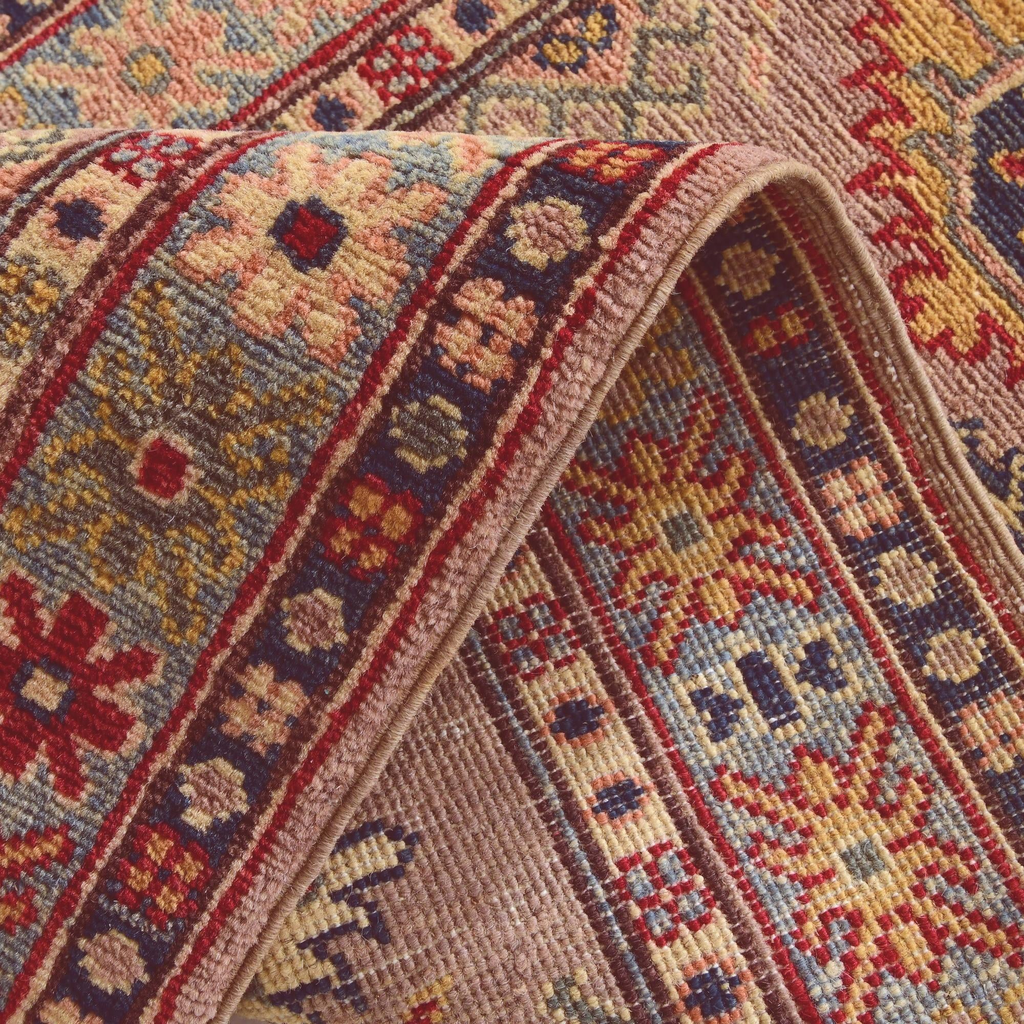 2' 1 x 6' Hand Knotted Kazak Runner Rug