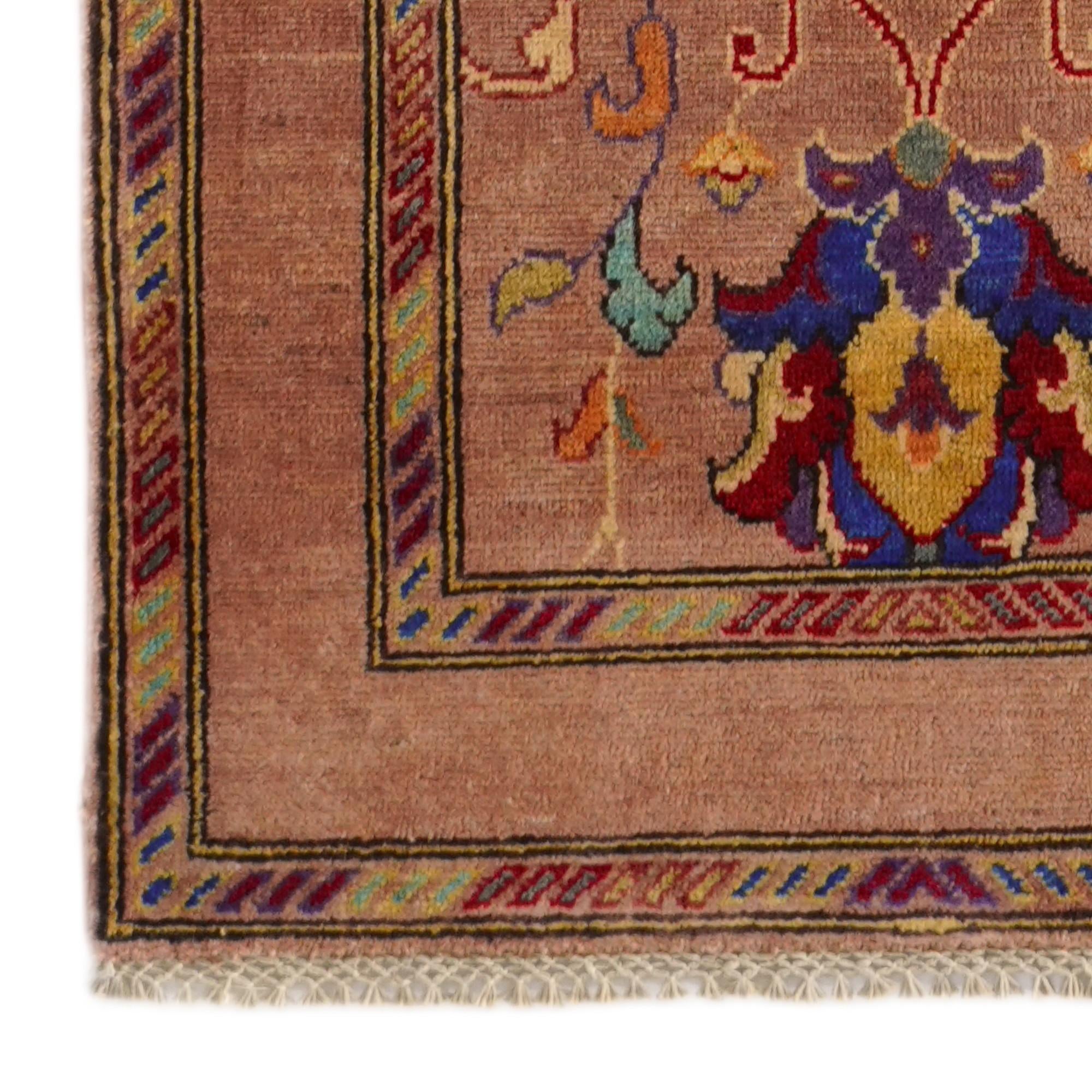 2' 9 x 10' 3 Hand Knotted Kazak Runner Rug