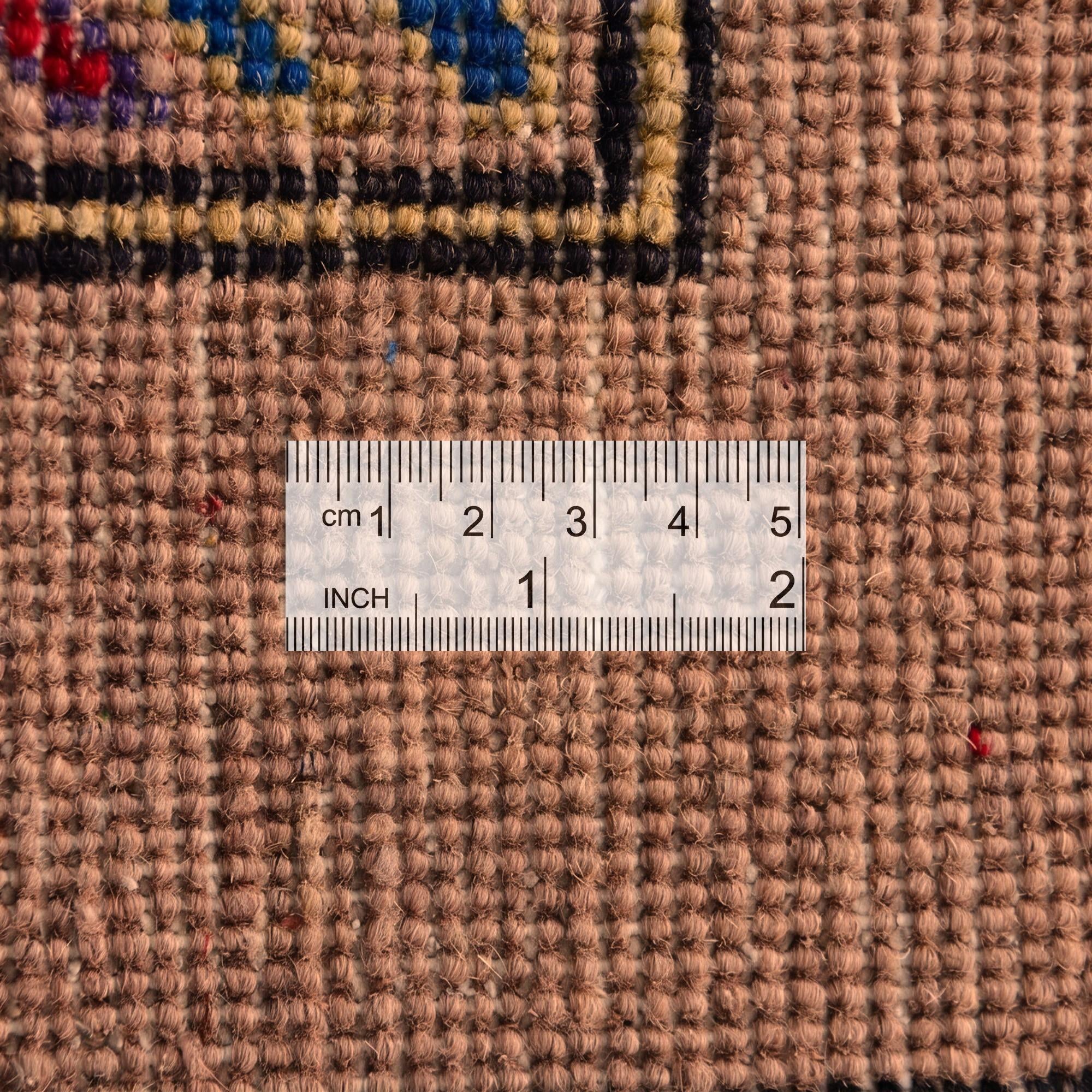 2' 9 x 10' 3 Hand Knotted Kazak Runner Rug