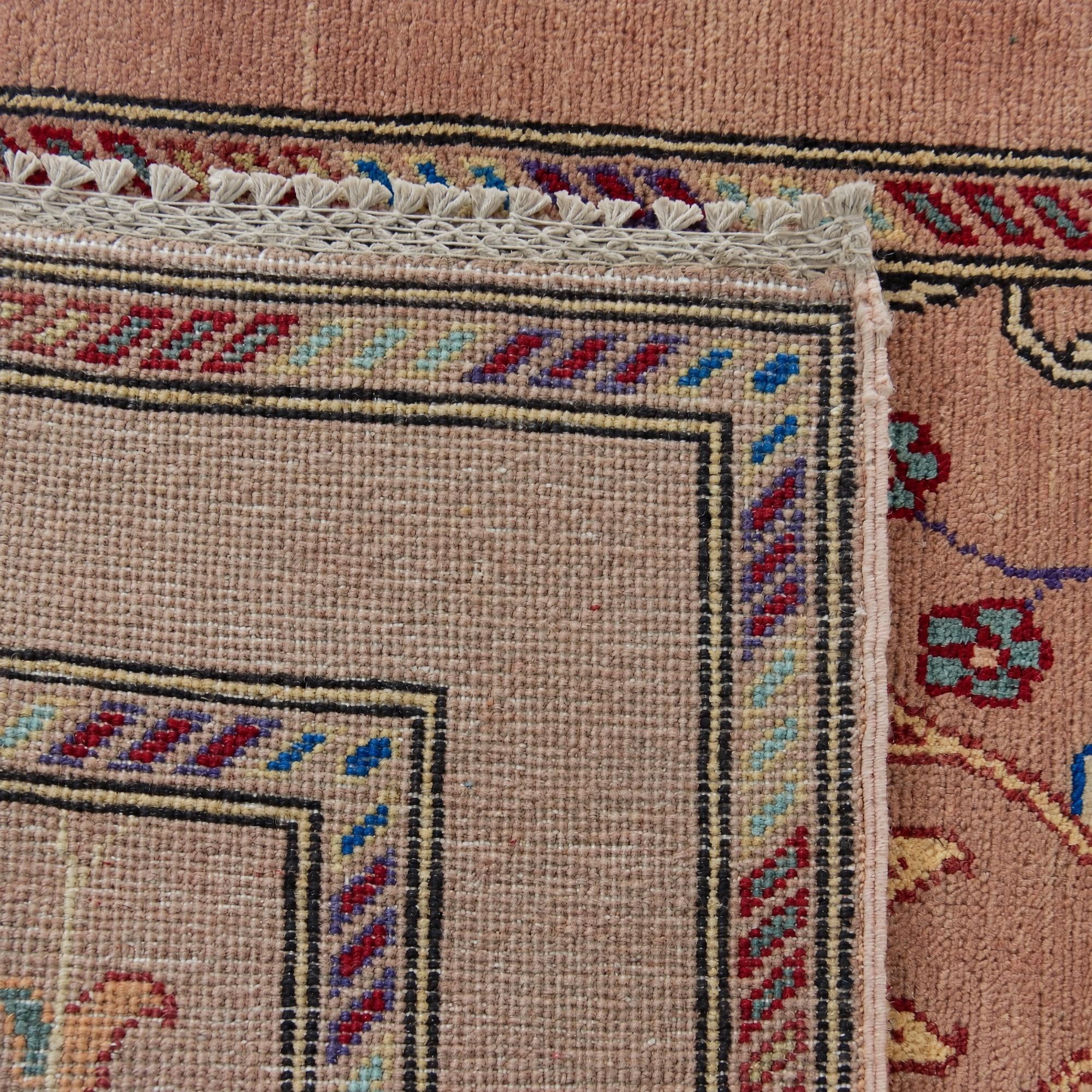 85cm x 310cm anudado a mano Kazak Alfombra Pasillera