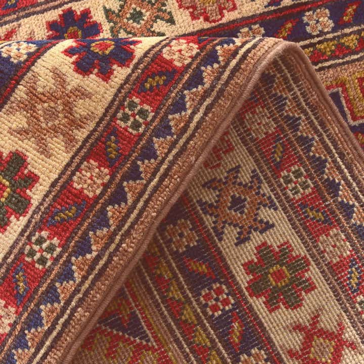 2' 7 x 9' 9 Hand Knotted Kazak Runner Rug